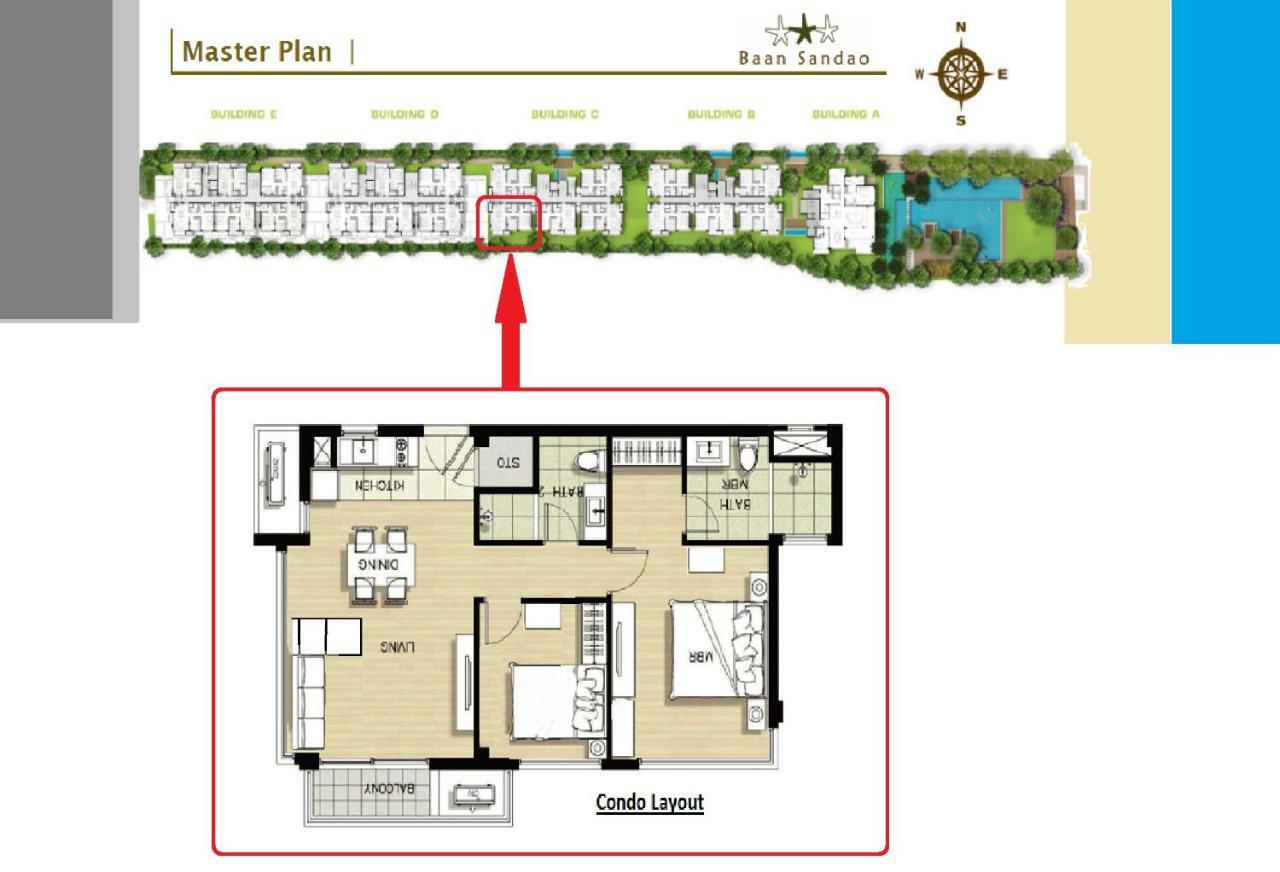 Apartamento Baan San Dao HHQ Exterior foto